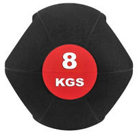 Bad Company Pro Grip Medizinball I Fitnessball mit Doppelgriff I 3 Kg - 10 Kg I