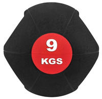 Bad Company Pro Grip Medizinball I Fitnessball mit Doppelgriff I 3 Kg - 10 Kg I
