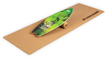 BoarderKing Wave Balance Board Set 3-teilig Green Surf