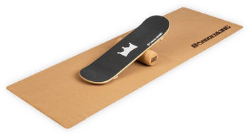 BoarderKing Skate Balance Indoorboard Set schwarz