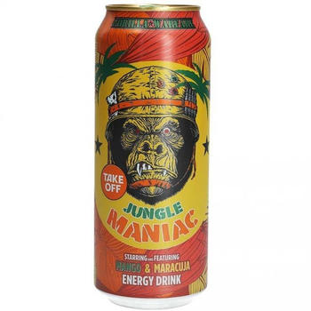 Take Off Energy Drink Jungle Maniac Mango & Maracuja 0,5l