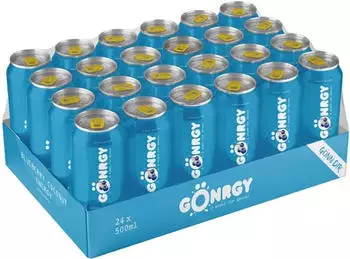 G&ouml;ngry MontanaBlack G&ouml;nergy Blueberry Coconut 24x0,5l