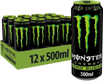 Monster Energy Drink Zero Sugar 12x0,5l