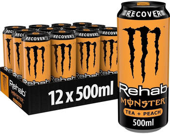 Monster Rehab Tea + Peach 12x0,5l