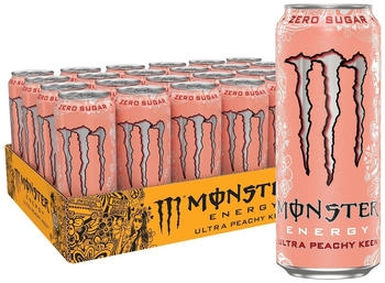 Monster Ultra Peachy Keen Zero 24x0,5l