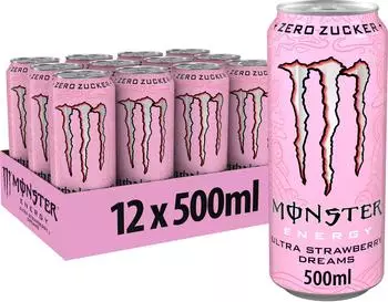 Monster Monster Ultra Erdbeerträume 12x0.5L