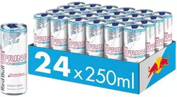 Red Bull Spring Edition Kirsche-Sakura Zuckerfrei 24x0,25l