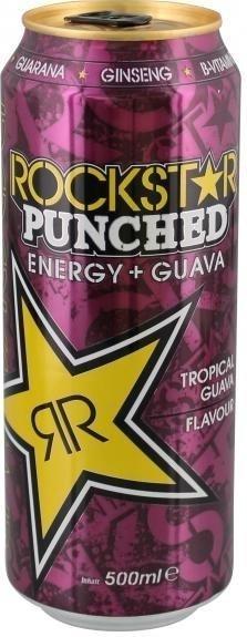 Rockstar Punched Energy + Guave 0,5l