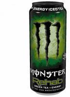 Monster Energy Company Monster Rehab Green Tea Energy Drink mit Taurin und Guarana 500ml 9erPack