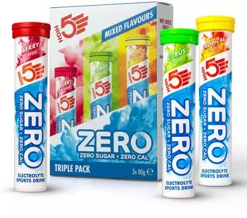 High5 Zero Triple Pack Mixed Flavours Brausetabletten 3 x 80 g