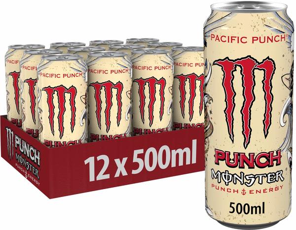 Monster Energy Monster Pacific Punch, Energy Drink, 500 ml Dose