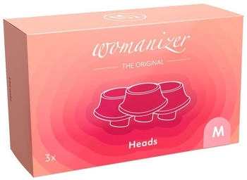 Womanizer 3x Replacement Caps pink M