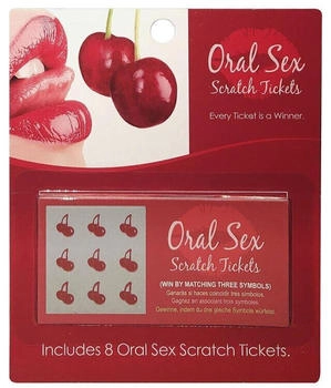 Kheper Games Oral Sex Scratch Tickets