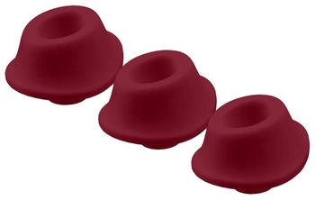 Womanizer 3x Replacement Caps Premium 2/Classic 2 red M