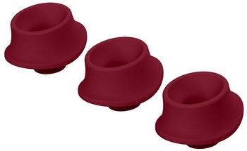 Womanizer 3x Replacement Caps Premium 2/Classic 2 red L
