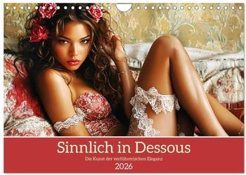 Calvendo Sinnlich in Dessous. Die Kunst der verführerischen Eleganz (Wandkalender 2026 DIN A4 quer) (ISBN: 978-3-457-31294-0)