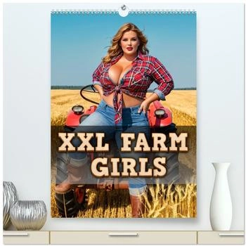 Calvendo XXL Farm Girls (hochwertiger Premium Wandkalender 2026 DIN A2 hoch) (ISBN: 978-3-457-25151-5)