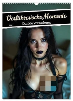 Calvendo Verführerische Momente Dunkle Versuchung (Wandkalender 2026 DIN A3 hoch)