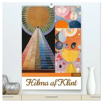 Calvendo Hilma af Klint Ein Jahr voller mystischer Kunst (hochwertiger Premium Wandkalender 2026 DIN A2 hoch) Kunstdruck in Hochglanz / Kalender von