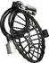 Rimba Chastity Cage with 2 Locks 10cm black