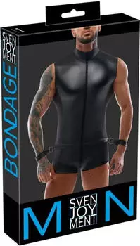 Svenjoyment Bondage Jumpsuit - Black - M