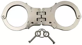 The Red Genuine Steel Handcuffs
