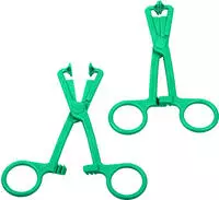 Erotic Fashion ra7680 Nippelklemmen, Gr&uuml;n Kunststoff, 1er-Pack (1 x 1 St&uuml;ck)