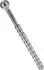 Rimba Ribbed Urethral Plug Hollow 14 cm