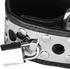 Rimba Handfessel mit Metallelement schwarz/silber