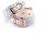 NS Novelties Cosmo Bondage Ankle Cuffs Rainbow