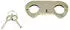 Rimba Metal Police Thumb-Cuffs 0.2 kg