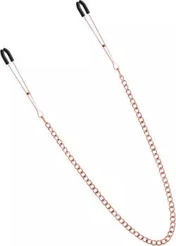 NS Novelties Bound Nipple Clamps DC3 Rose Gold