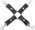 Rimba Hogtie mit 4 Haken Schwarz