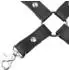 Rimba Hogtie mit 4 Haken Schwarz