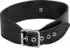 Rimba Halsband verziert mit Ring Schwarz M-L