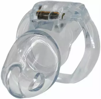 Hidden Desire Clear Control Cock Cage Long