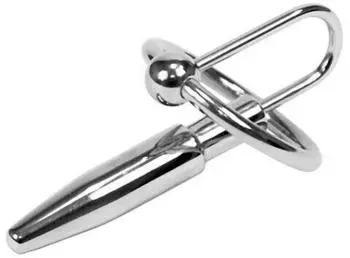 Rimba Penisplug mit Eichelring Silber Ø 3 cm
