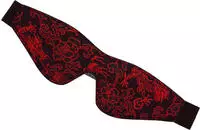 Dreamtoys Blaze Deluxe Augenbinde schwarz-rot