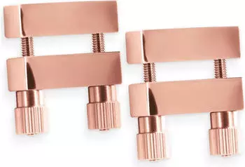 NS Novelties Bound Nipple Clamps V1 Rose Gold