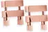 NS Novelties Bound Nipple Clamps V1 Rose Gold