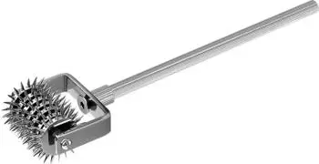 Rimba Nervenrad mit 7 Rädern Silber 15 cm