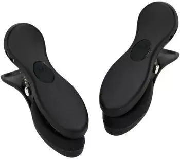 XR Brands Dark Grip Vibrations-Brustklemmen Schwarz