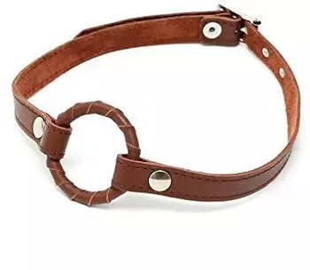 Rimba Mundknebel mit O-Ring Braun
