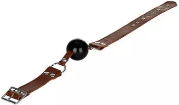 Rimba Ball Gag Schwarz Braun