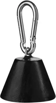 Rimba 450 g Gewicht mit Karabinerhaken Schwarz
