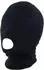 Rimba Maske mit offenem Mund Schwarz One Size