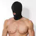 Rimba Maske mit offenem Mund Schwarz One Size