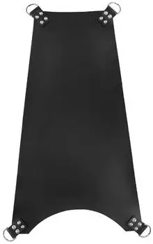 Mr. Sling Adjusted Leather Sling Sexschaukel Schwarz Maximal...