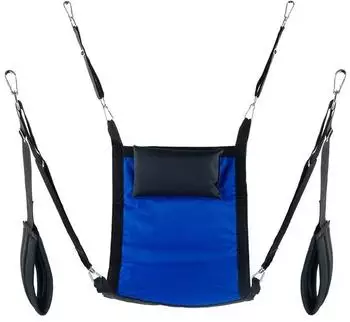 Mr. Sling Rectangular Canvas Sling 4 Punkt Sexschaukel Blau
