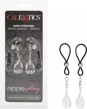 CalExotics Non-Piercing Nipple Jewelry Black
